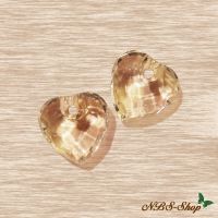 Acryl-Facette Herzen-Anhänger
