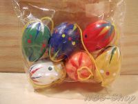 Holz Eier, bunt