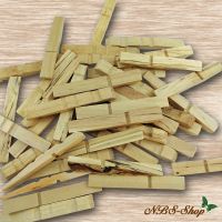 Holz - Wäscheklammerhälften