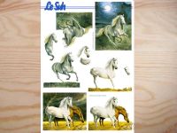 3D Bogen Pferd im Vollmond