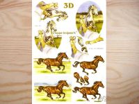 3D Bogen Pferde