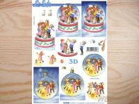 3D Bogen Schneekugel