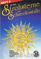 Strohsterne wie Schneekristalle Heft 2 B