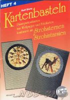 Kartenbasteln mit Strohintarsien B