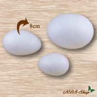 Styropor Eier - 80mm