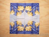 Motiv-Taschentücher - Hunde