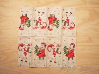 Motiv-Taschentücher - Schneemann