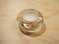 Teelicht im Glashalter