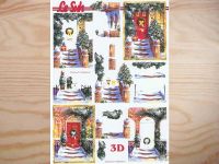 3D BogenWeihnachtliche Eingangstür
