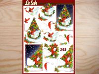3D Bogen Gans mit Mütze