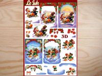 3D Bogen Winter-Ente 3